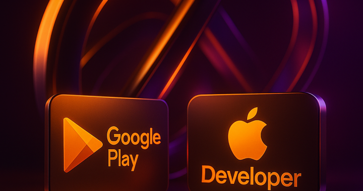 Google Play 与 App Store 账号及上架服务